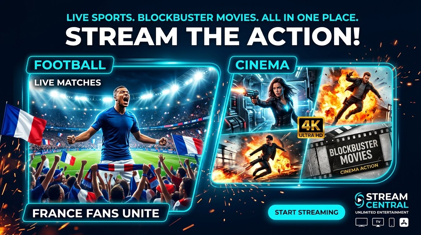 Sport en direct et cinéma 4K avec IPTV Smarters Pro
